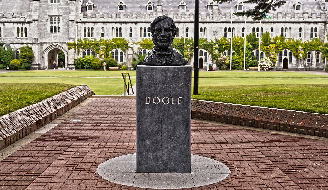 Bust of George Boole at University College Cork